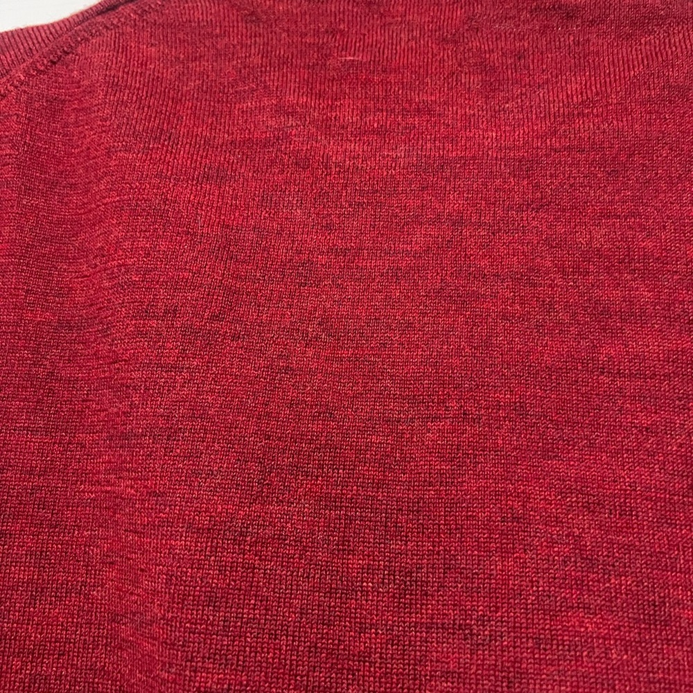 Ponte Vecchio Red 100% Men’s Merino Wool Sweater.‎ Large - Picture 10 of 10